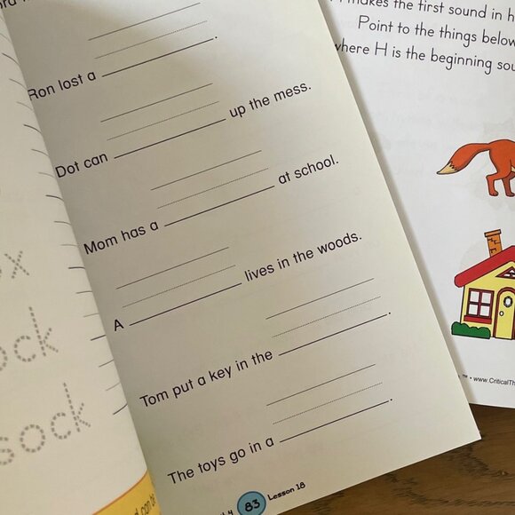 Learning books, Prek-1st grade, softcover - Picture 3 of 4